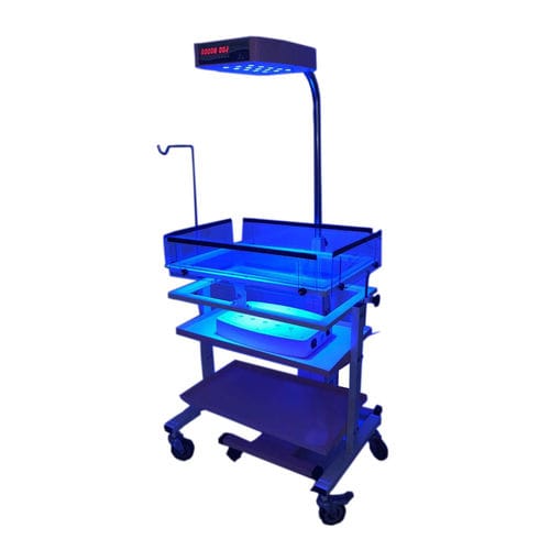 Infant phototherapy lamp - P-003 - Medi Waves - cradle type / UV / blue light