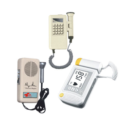 Fetal doppler - DELUXE - Medi Waves - pocket / with heart rate monitor