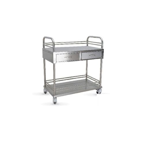 Medical trolley - HWE-29 - Medi Waves - for general purposes / transport / stainless steel