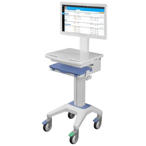 height-adjustable computer cart - Cybernet