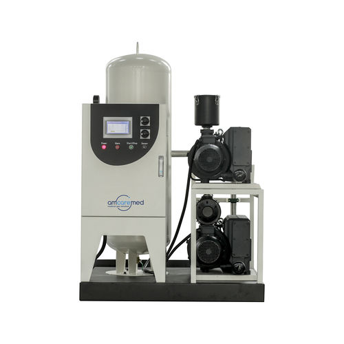 Medical vacuum pump - VOL series - AMCAREMED TECHNOLOGY - rotary vane / lubricated / built-in