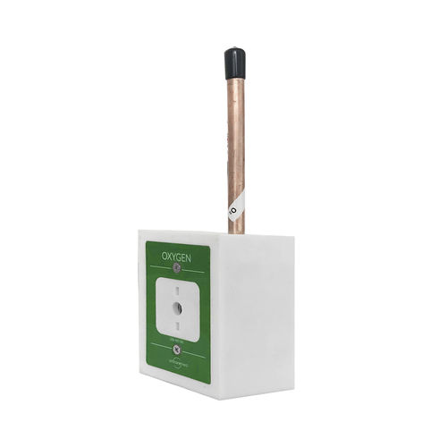 Diamond type outlet - OH series - AMCAREMED TECHNOLOGY - for MGPS / medical gas