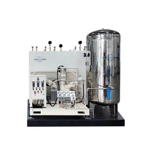 Medical gas supply and management unit - Packaged Booster Skid Platform - AMCAREMED TECHNOLOGY