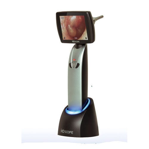 Pediatric video otoscope - MS102 - Apple Biomedical - with USB connection