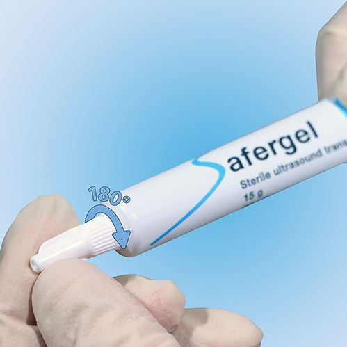 Sterile ultrasound gel - Safergel  - Safersonic - 15 g