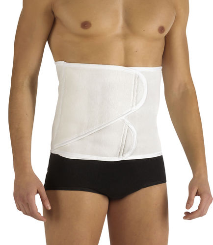 Abdominal support belt - 810 - PAVIS® - adult / soft / white