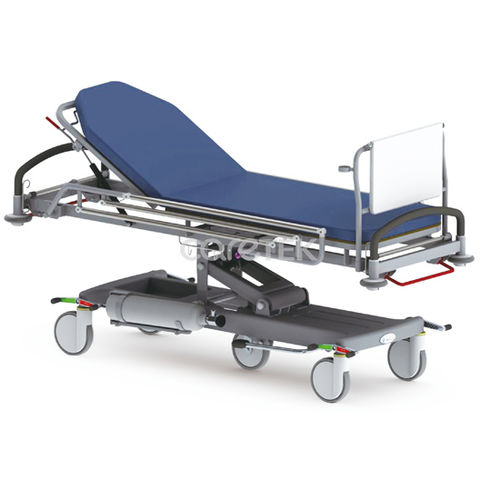 Emergency stretcher trolley - LS03 - Caretek Medical - hydraulic / height-adjustable / Trendelenburg