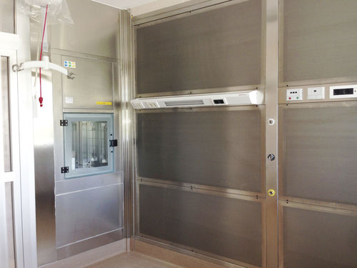 Air filtration system - SagiCofim - for healthcare facilities / laminar flow / wall-mounted