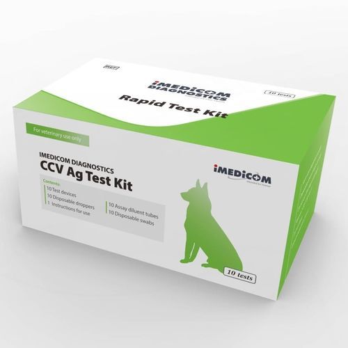 Infectious disease test kit - IMEDICOM - for canines / for antigens / coronavirus