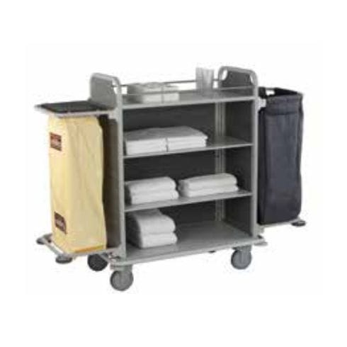 Medical trolley - Marcab 4 - PCM HABILCLASS - Medi.Caddie® - service / 4-shelf / 1-bag