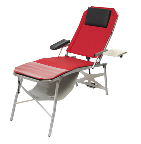 Manual blood donor chair - LONGCHAIR - STRUB GMBH - 2-section / Trendelenburg