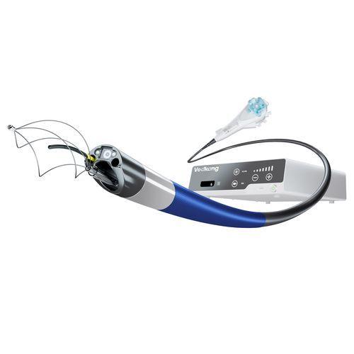Video cholangioscope with integrated video monitor - VedVision - Medcaptain Medical Technology