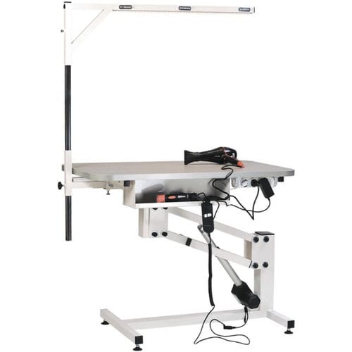 Lifting grooming table - APOLLON - Tigers - hydraulic / electric