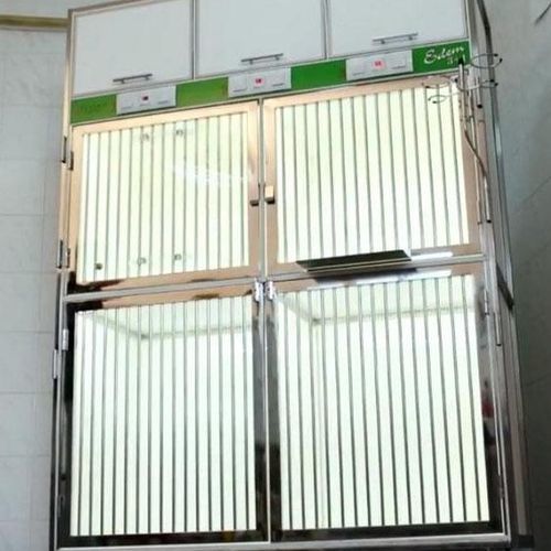 4-compartment veterinary cage - EDEM 3+1 - Tigers - on casters