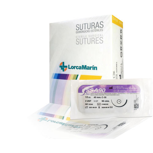 Absorbable suture thread - SSA90 - Lorca Marín - 6-0 / 5-0 / 4-0
