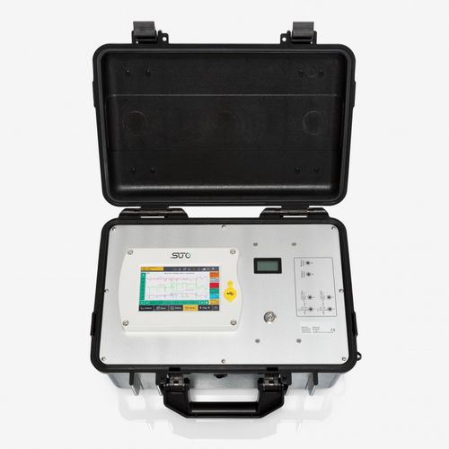Dew-point data-logger - S551 - SUTO iTEC GmbH - air flow / with touchscreen