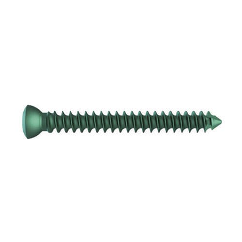 Large bone fragment compression bone screw - PNM2028 - NORMMED Medical Devices - cannulated / metallic / non-locking