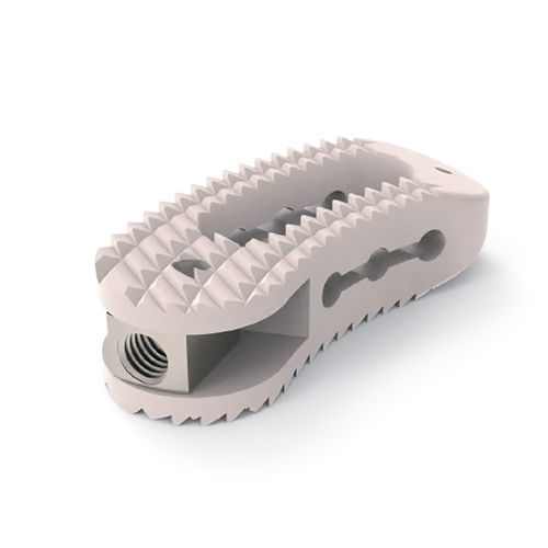 Thoraco-lumbar interbody fusion cage - Twisty  - NORMMED Medical Devices - transforaminal / PEEK