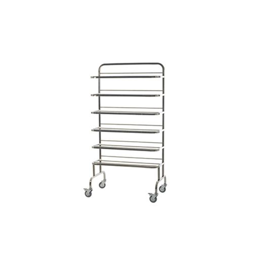 Medical trolley - Meyosis - hospital / shoe rack / stainless steel