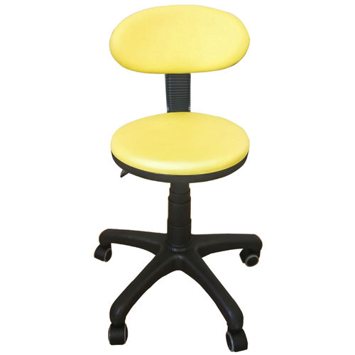 Healthcare facility stool - DST 1020 - Trinodal - height-adjustable / hydraulic / swivel