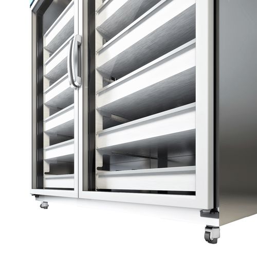 Vaccine refrigerator - BB-0123, BB-0150 - Z-SC1 Biomedical Corp - cabinet / 2 doors / with glass door