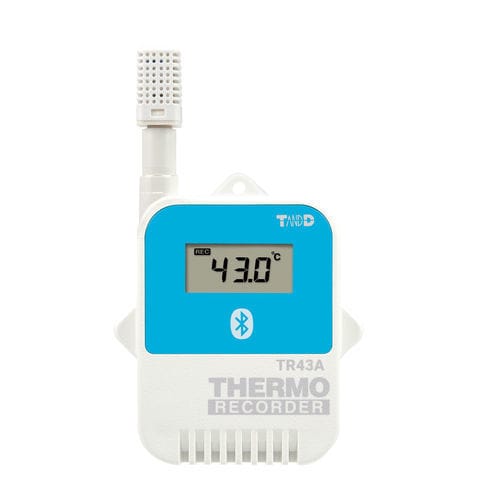 Temperature data-logger - TR43A - T&D Corporation - humidity / laboratory / for cold chain monitoring