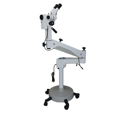 Binocular colposcope - Colpo-F10 - Hunan Fude Technology - trolley-mounted