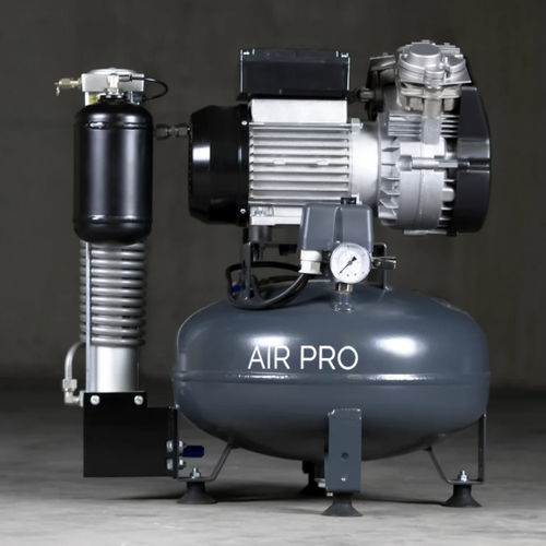 Dental office compressor - Air Pro One dryer - SIMPLE&SMART - for dental laboratories / rocking piston / 1-workstation