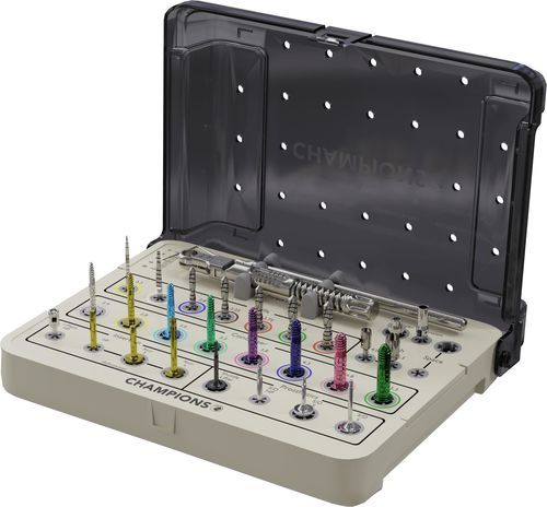Dental implant surgery instrument kit - 3193 - Champions-Implants - dental prosthetics / dental surgery