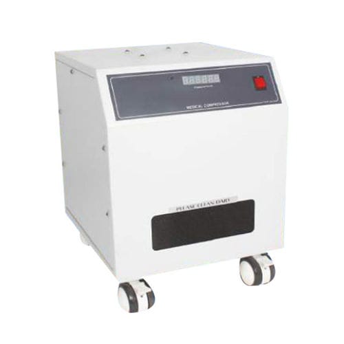 Medical air compressor - Tia 3000 - SS TECHNOMED - on casters / dry / thermal