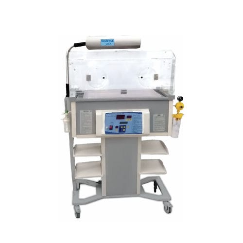 Infant incubator on casters - INC 1723D - SS TECHNOMED