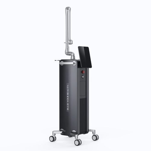 Scar removal laser - GoldenLaser - CO2 / trolley-mounted / millisecond