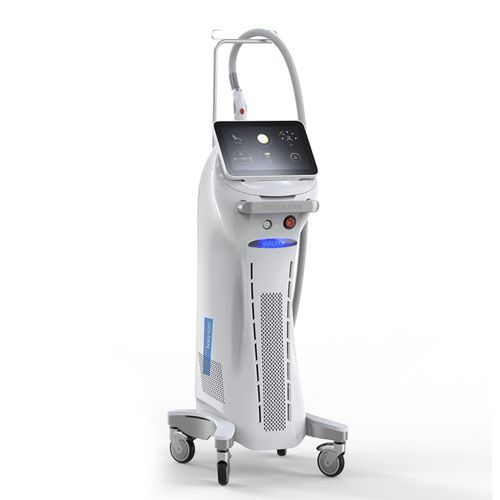 Tattoo removal laser - Pico Q Switched - GoldenLaser - skin rejuvenation / Nd:YAG / trolley-mounted
