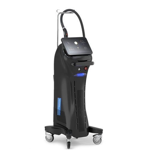 Tattoo removal laser - GoldenLaser - skin rejuvenation / Nd:YAG / trolley-mounted