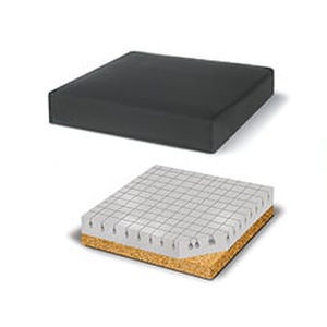 Seat cushion - FFC43 - Recticel - for wheelchairs / foam / square