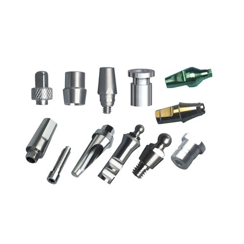 Stainless steel implant abutment - Shanghai LZQ Precision Tool - try-in