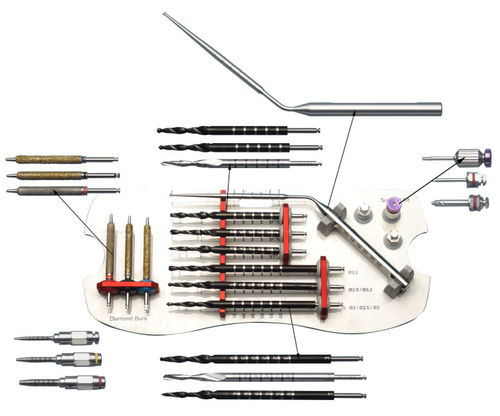 Universal drill bit - Shanghai LZQ Precision Tool - maxillofacial surgery / stainless steel