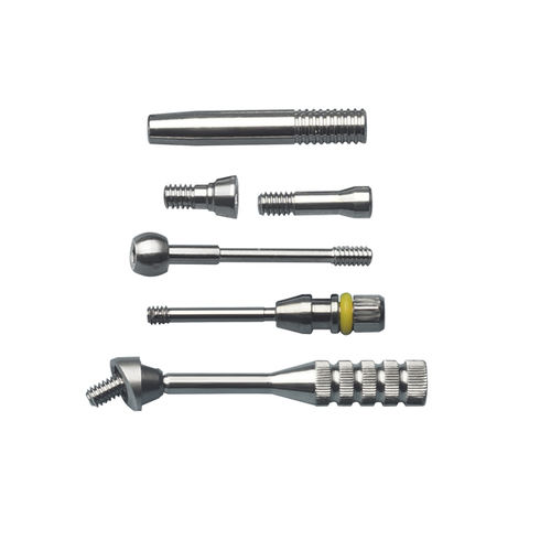 Titanium implant screw - S-1 - Shanghai LZQ Precision Tool - stainless steel / anatomical