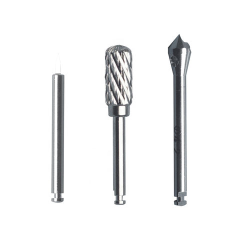 Dental surgery drill bit - Shanghai LZQ Precision Tool - for implant osteotomy / stainless steel
