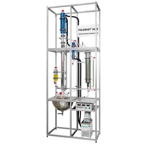 Solidliquid laboratory extractor PILOEX SL 5 Pilodist Soxhlet