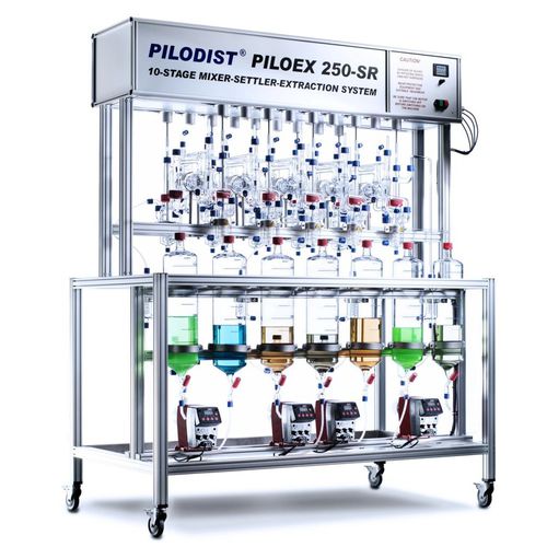 Liquidliquid laboratory extractor PILOEX 250SR Pilodist