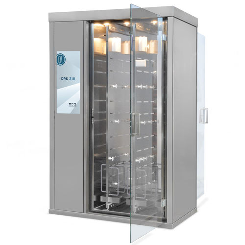 Drying cabinet - DRS-218P/TV	 - MDG Engineering - warming / reprocessing / for instruments