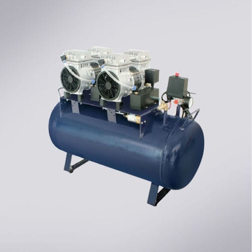 Dental air compressor - CG-3EW - Foshan Cingol Medical Instrument Co.,Ltd - container / silent / oil-free