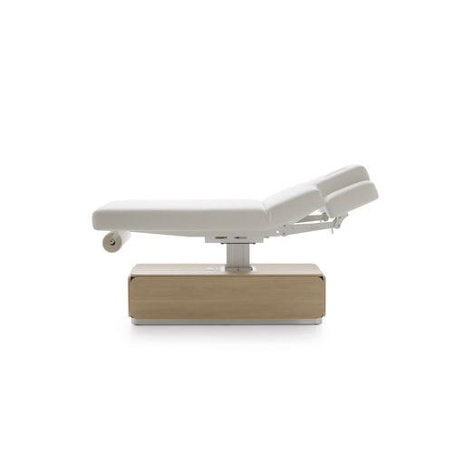 Electric massage table - Nat Evo - Vismara - with adjustable height backrest / with headrest / with armrests