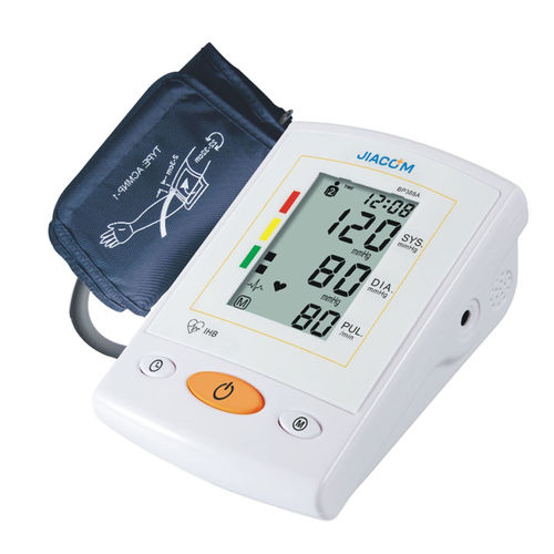 Automatic blood pressure monitor - BP388A - SHENZHEN JIACOM TECHNOLOGY CO. LTD - with adult cuff