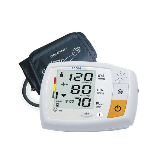 Automatic blood pressure monitor - BP-JC319 - SHENZHEN JIACOM TECHNOLOGY CO. LTD - with adult cuff