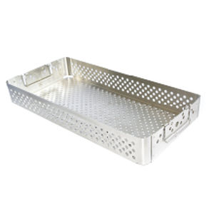 Instrument sterilization container - omp - stainless steel / perforated