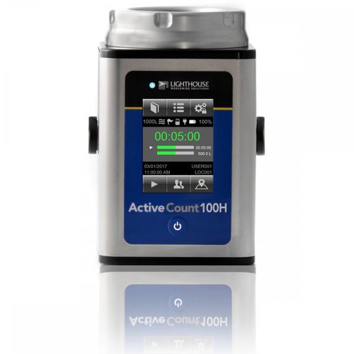 Microbial air sampler - ActiveCount100H - Lighthouse Worldwide Solutions