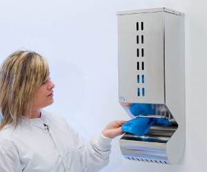 Glove dispenser - GD-2060 - Palbam Class - wall-mounted / stainless steel