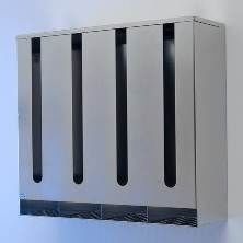 Glove dispenser - GDS-6860 - Palbam Class - wall-mounted / stainless steel